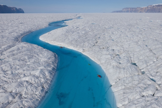 The Blue River Groenlanda